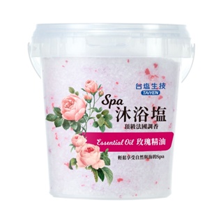 台鹽 玫瑰SAP沐浴鹽(900g/罐)