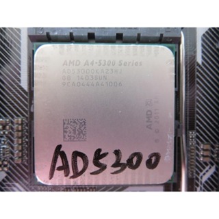 C.AMD CPU-A4-5300 3.4G 1M AD5300OKA23HJ 雙核雙線 65W 直購價80