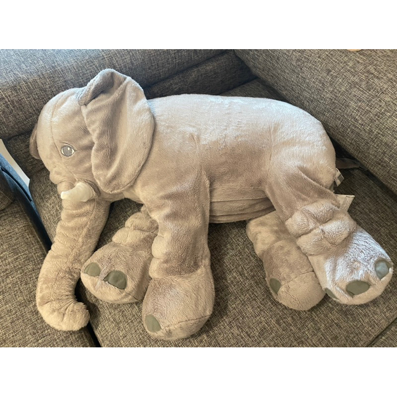 IKEA 療癒 大象 抱枕 娃娃