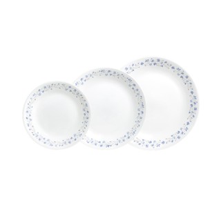 【美國康寧 CORELLE】絕美紫薇3件式餐盤組(C01)