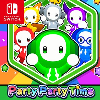 【邦妮電玩】現貨 Switch NS《Party Party Time》中文版 數位版 數位下載版 派對 益智 同樂
