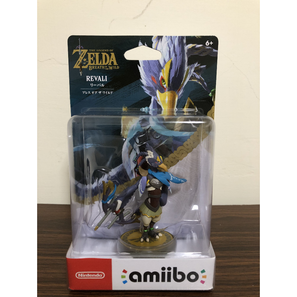 全新 NS Switch amiibo 曠野之息 四英傑 力巴爾