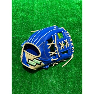 棒球世界全新SSK硬式棒壘球手套內野手DWG4124F寶藍色特價內野工字檔