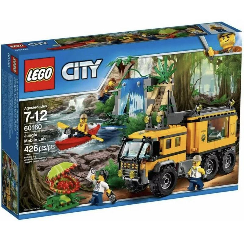 二手樂高 LEGO 60160 叢林探險移動基地 絕版品 二手