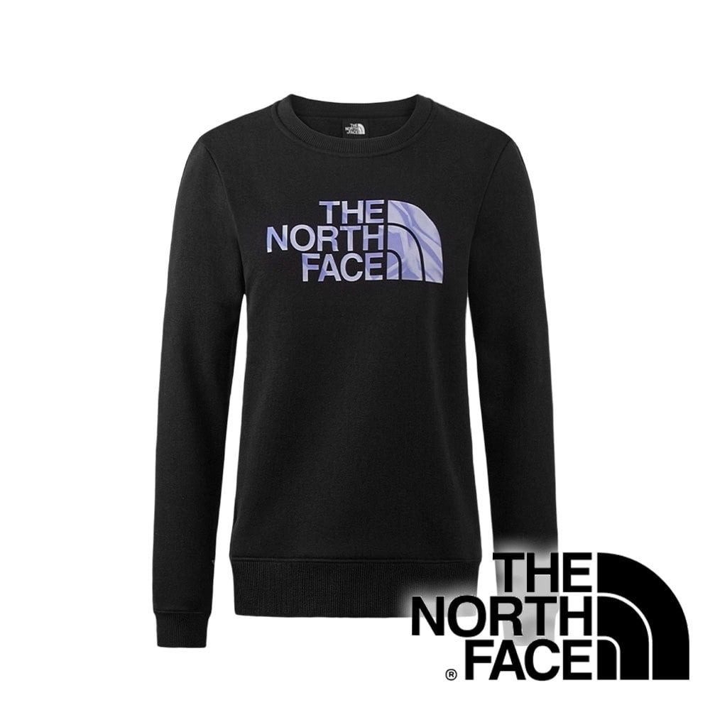 【THE NORTH FACE 美國】女長袖圓領T恤『黑』NF0A88FU