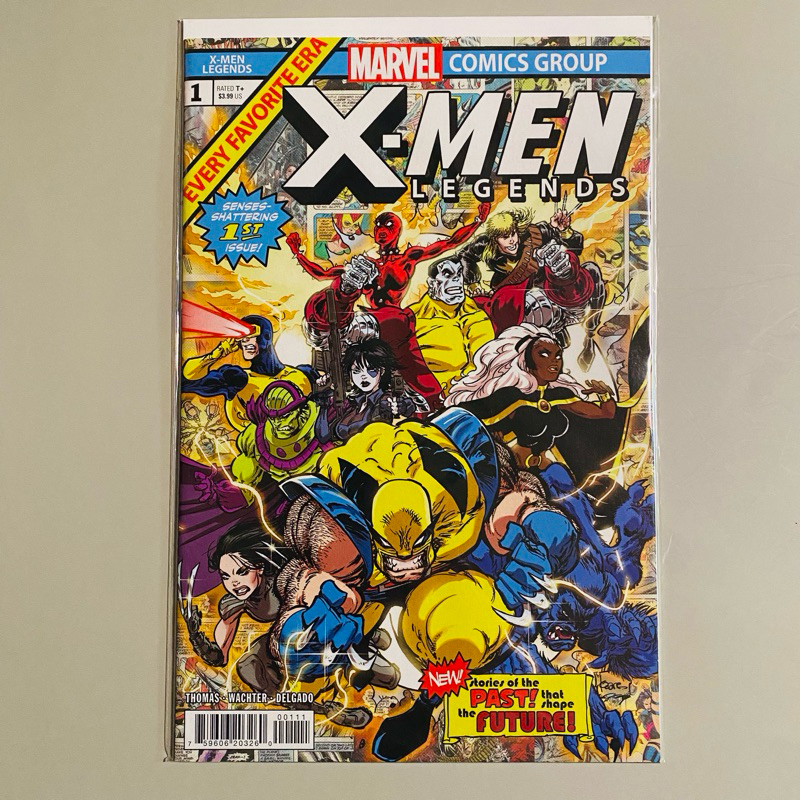 現貨 X-Men Legends #1 美漫 X戰警 金鋼狼 暴風女 獨眼龍 野獸 漫威 Marvel