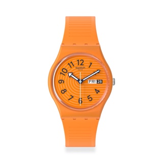 【SWATCH】Gent 原創系列手錶 TRENDY LINES IN SIENNA (34mm) SO28O703