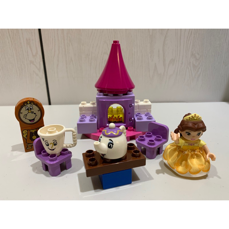 樂高LEGO duplo 10877 美女與野獸 茶壺媽媽