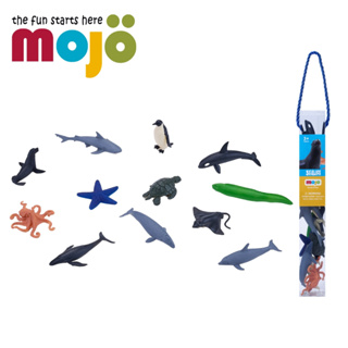 Mojo Fun動物模型 -迷你海洋動物十二件組
