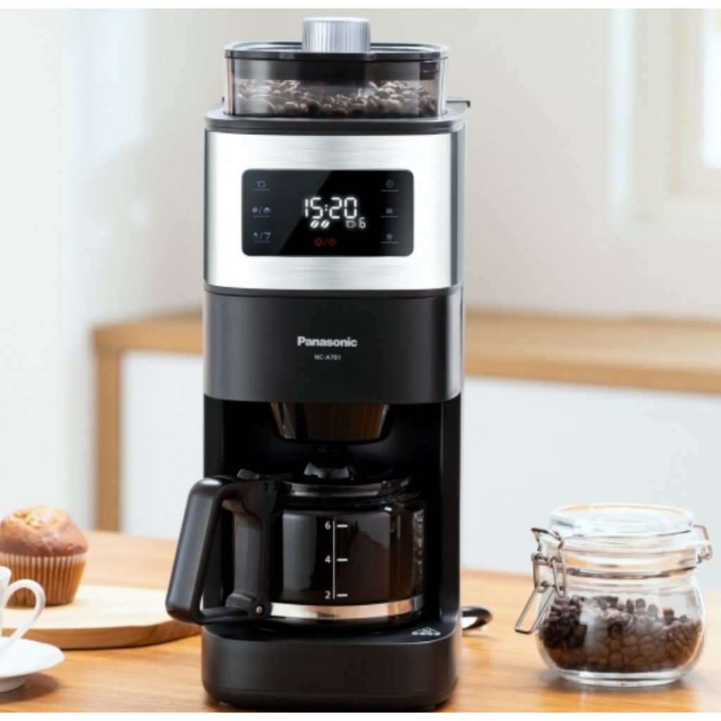 ✨現貨✨Panasonic 全自動雙研磨美式咖啡機 NC-A701(黑色)