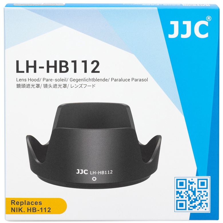 JJC HB-112 遮光罩 Nikon Nikkor Z DX 12-28mm F3.5-5.6 PZ VR 鏡頭專用