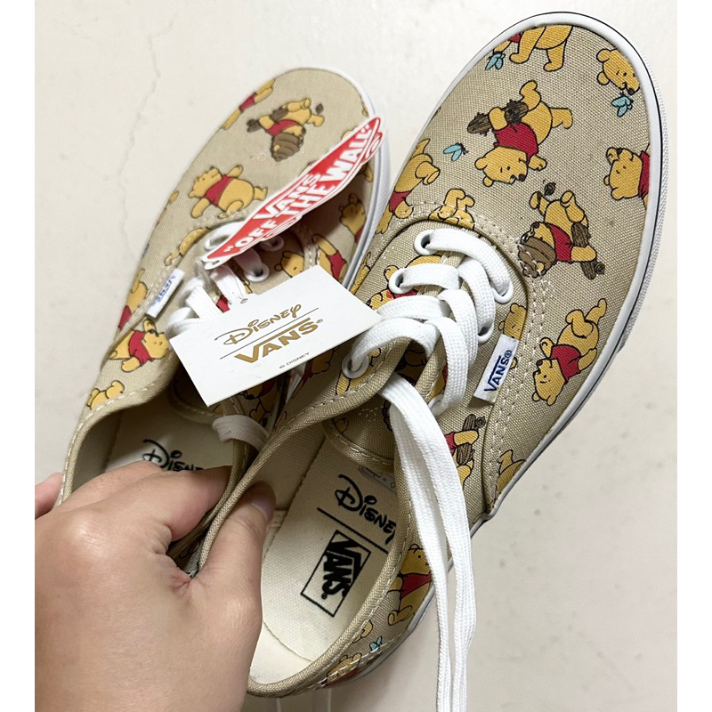 全新 Vans 聯名款 小熊維尼 維尼 Disney 童鞋 22cm