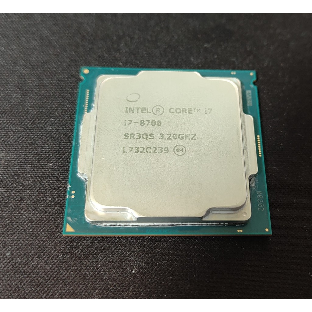 (二手) i7 8700 CPU