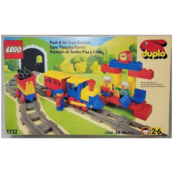 二手絕版lego duplo 2732火車套裝~珍品收藏 只限面交