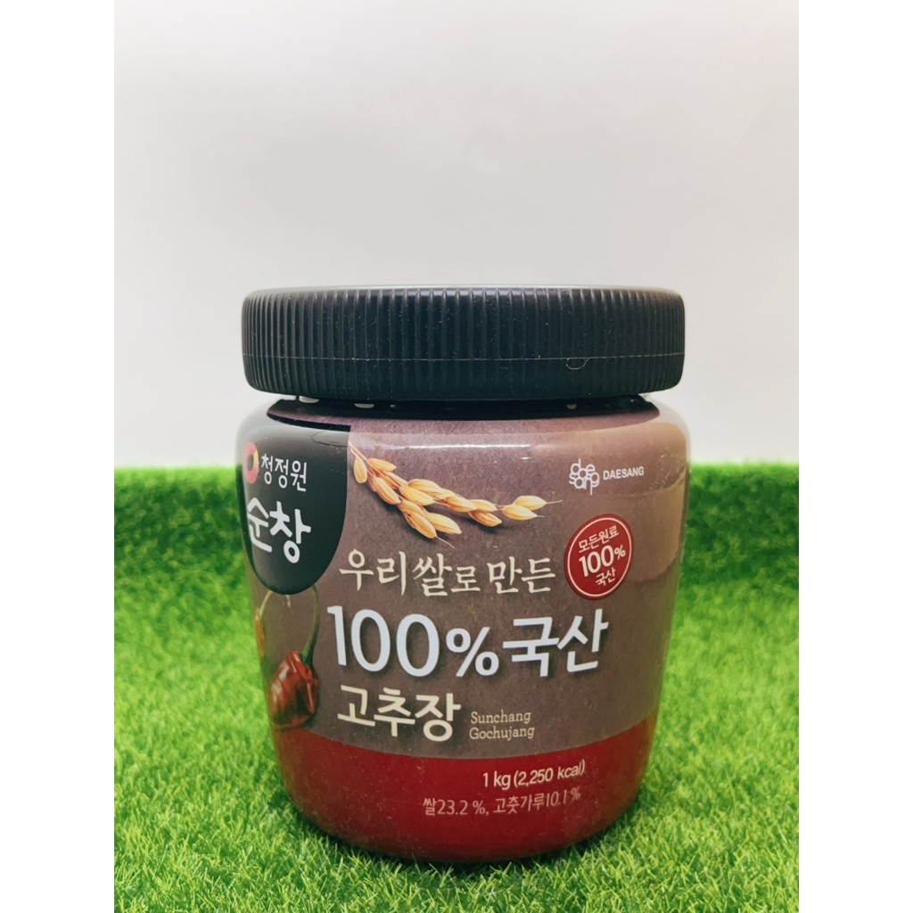 【捲髮阿嬤的柑仔店】＃大象牌＃韓國辣椒醬(素食) 1kg/罐