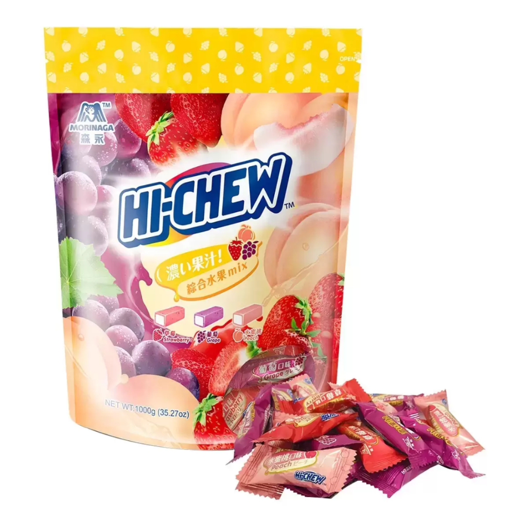 森永 HI-CHEW嗨啾軟糖 綜合水果軟糖 拆賣單顆 草莓 葡萄 水蜜桃  COSTCO 好市多代購『甜蜜食嗑』