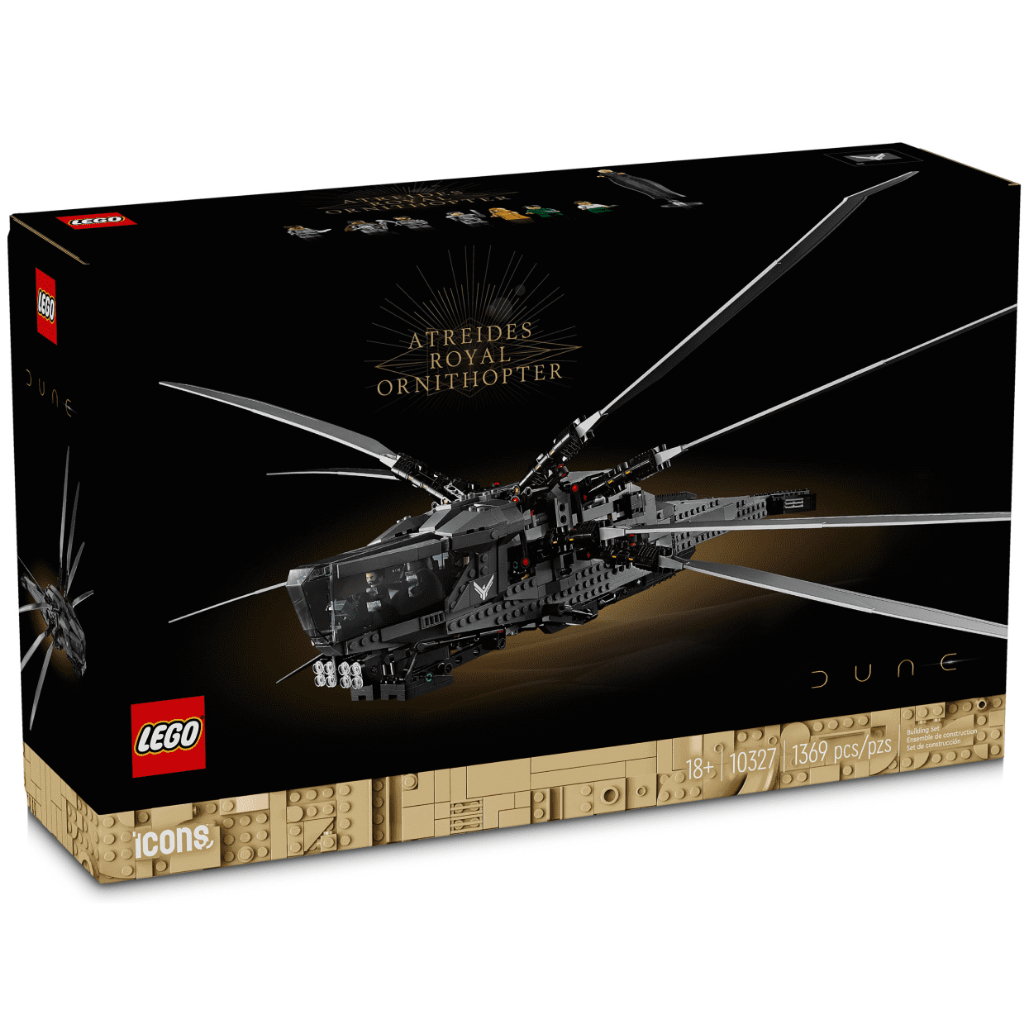 ［想樂］『店面$4000』全新 樂高 LEGO 10327 ICONS 《沙丘》亞崔迪家族飛機 Dune Atreides Royal Ornithopter (原箱寄出)
