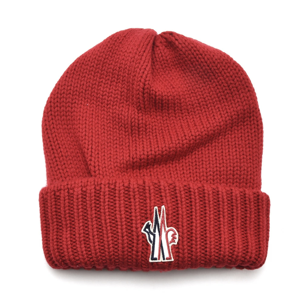 【鋇拉國際】MONCLER GRENOBLE系列 羊毛毛帽 紅色 義大利正品代購 歐洲代購 台北實體工作室