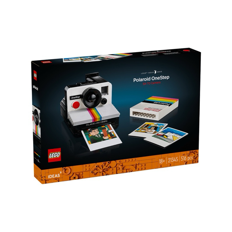 [妞玩具］現貨 LEGO 21345 拍立得 寶麗來 OneStep SX-70 相機