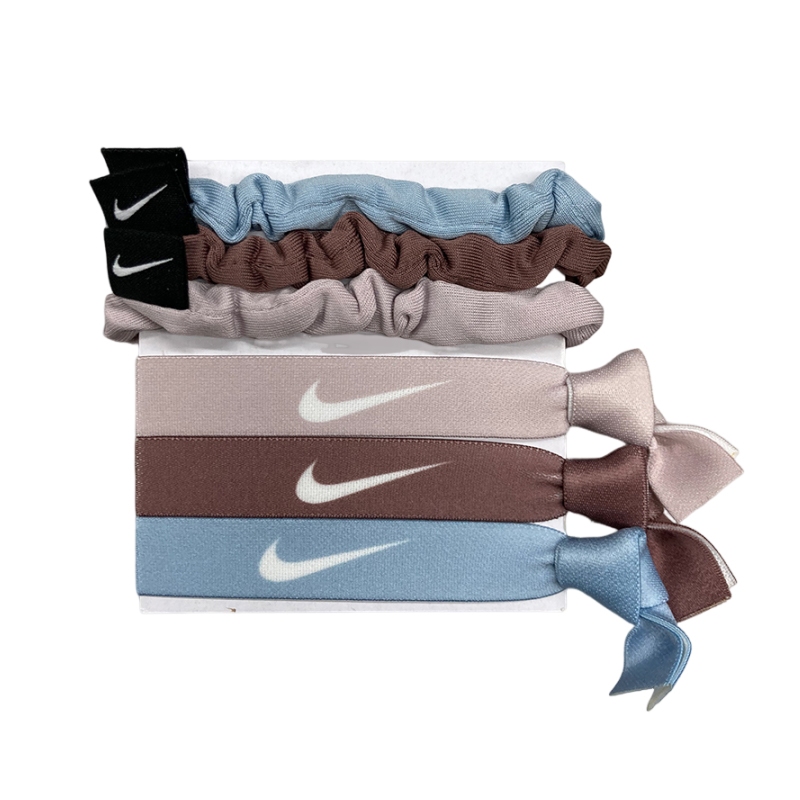 NIKE MIXED HAIRBAND 6 PK WITH POUCH 混搭式髮圈6入 DN3969-453