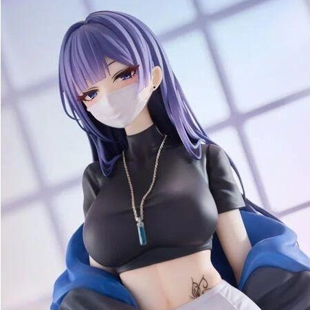 耘動漫 現貨 maxcute 口罩女孩 口罩少女 尤娜 原畫 Biya 1/7 PVC 公仔 附特典