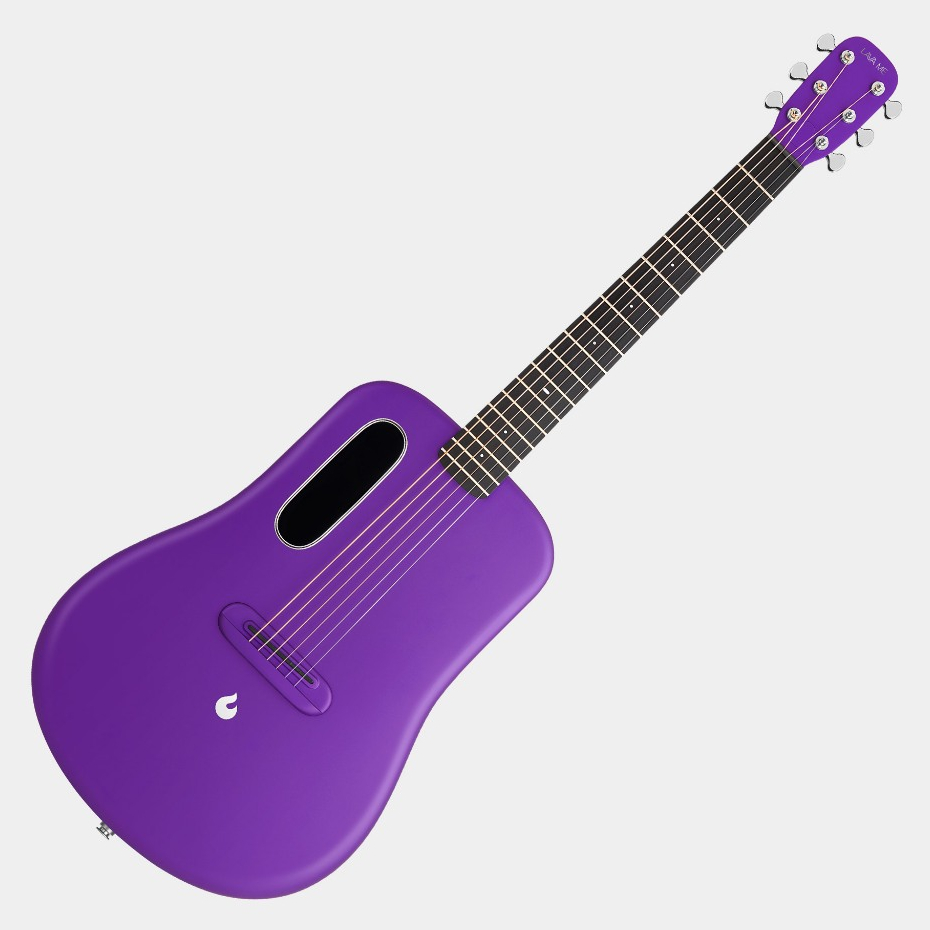 代理公司貨 LAVA MUSIC 智能碳纖維吉他 LAVA ME 4 Carbon 紫色 38吋 附琴袋【黃石樂器】