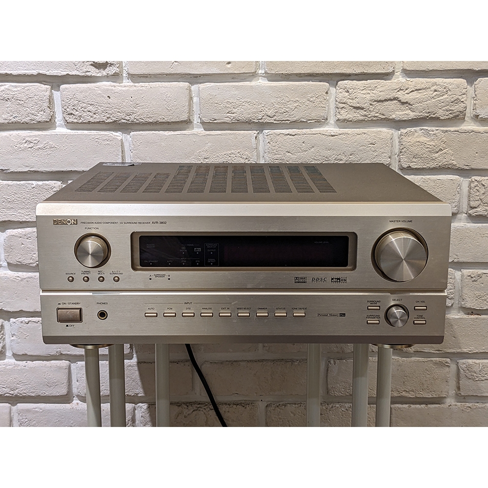 [二手品出清]DENON AVR-3802 收音劇院7.1 環繞擴大機