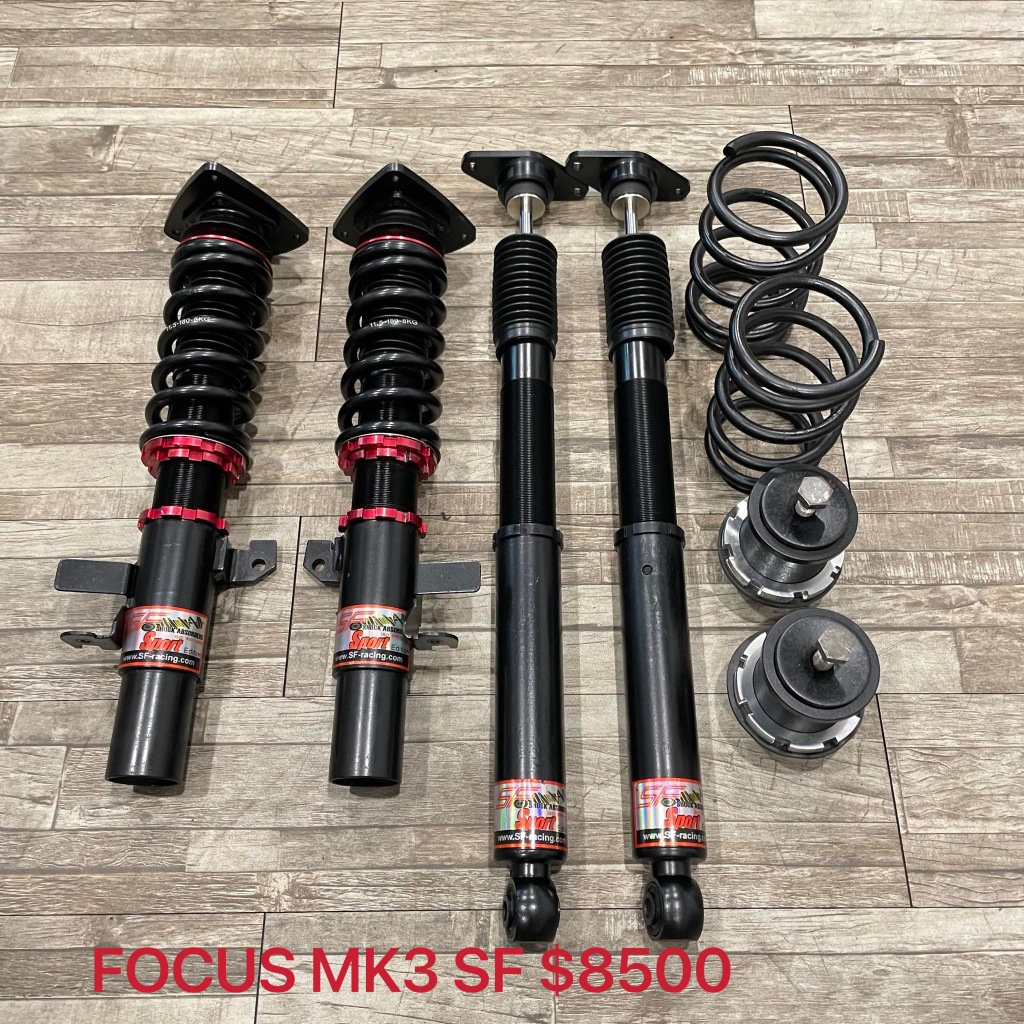 【品太】(保固四個月) FOCUS MK3 SF 高低軟硬可調避震器 極新品 整新品