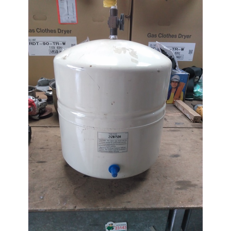 二手RO儲水桶壓力桶 3.2加侖 RO純水機用