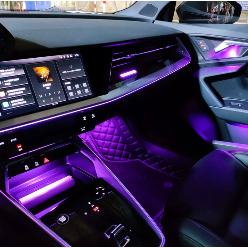 含安裝 奧迪 Audi A3 S3 RS3 8Y 全車氣氛燈