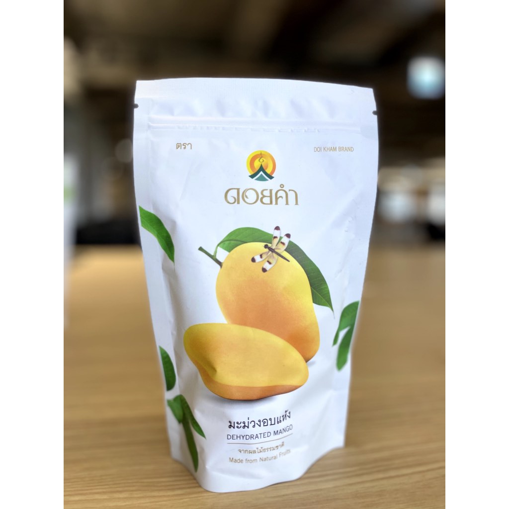 泰國 皇家農場 芒果乾 140g Thailand Doi Kham Dried Mango 140g มะม่วงอบ