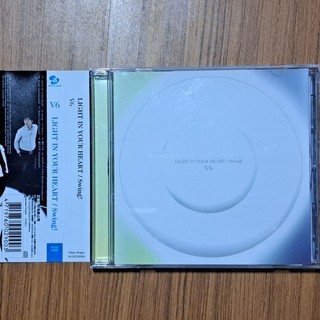 V6 LIGHT IN YOUR HEART / Swing! 台版 單曲CD 附側標 近全新