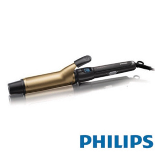 可議價 二手philips飛利浦電氣石溫控電捲棒HP4684 (捲髮棒)