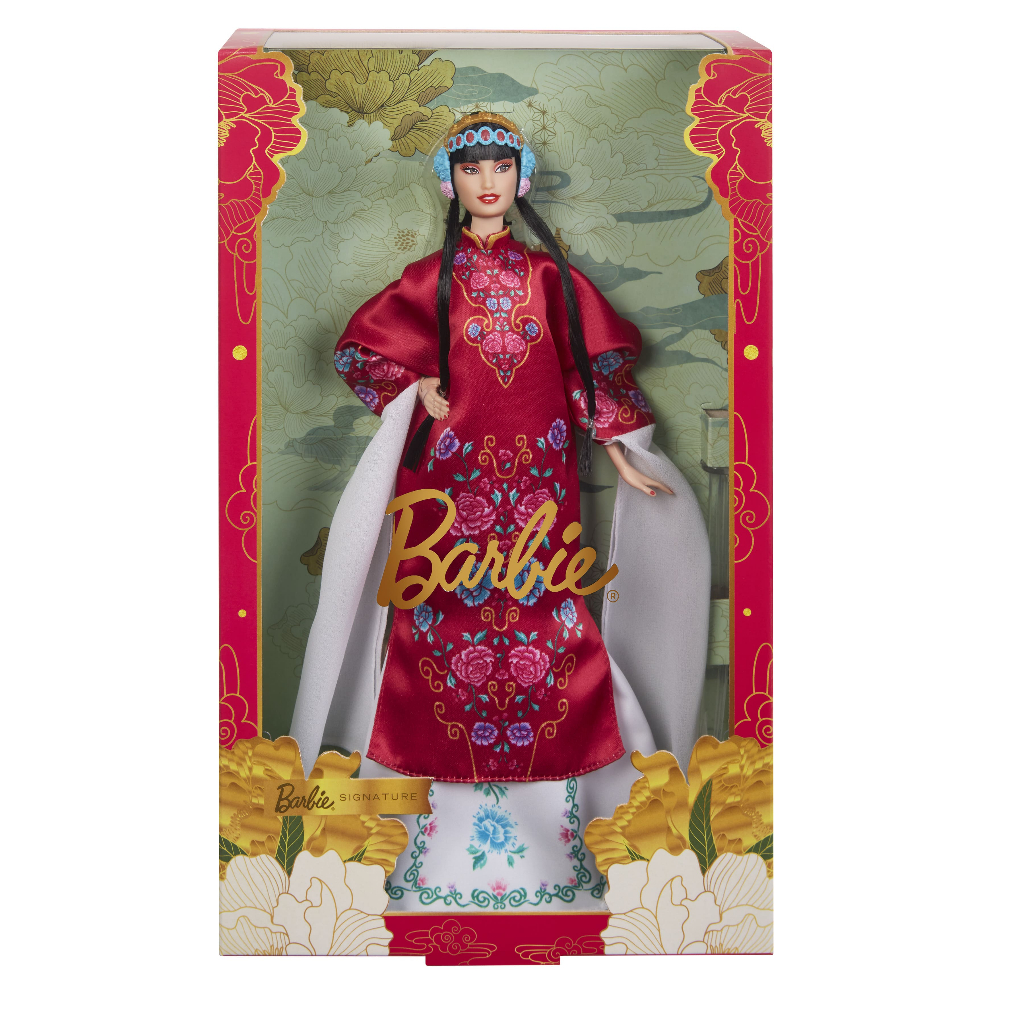 Mattel 芭比收藏系列 - 新年版娃娃 2024 Barbie 芭比 娃娃 正版 美泰兒