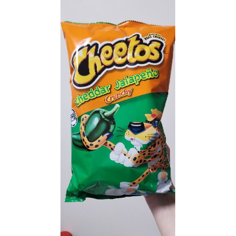 香港代購Cheetos 奇多 青辣椒起司口味薯條紋215g