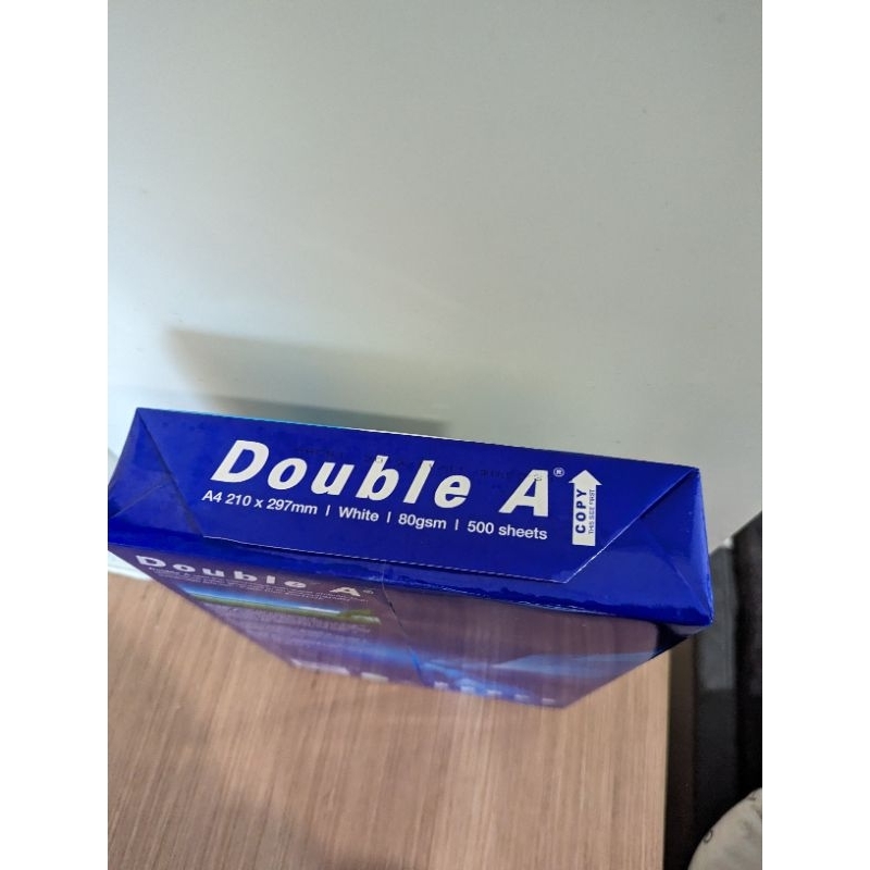 Double A 影印紙 A4 80磅 500張（全新）