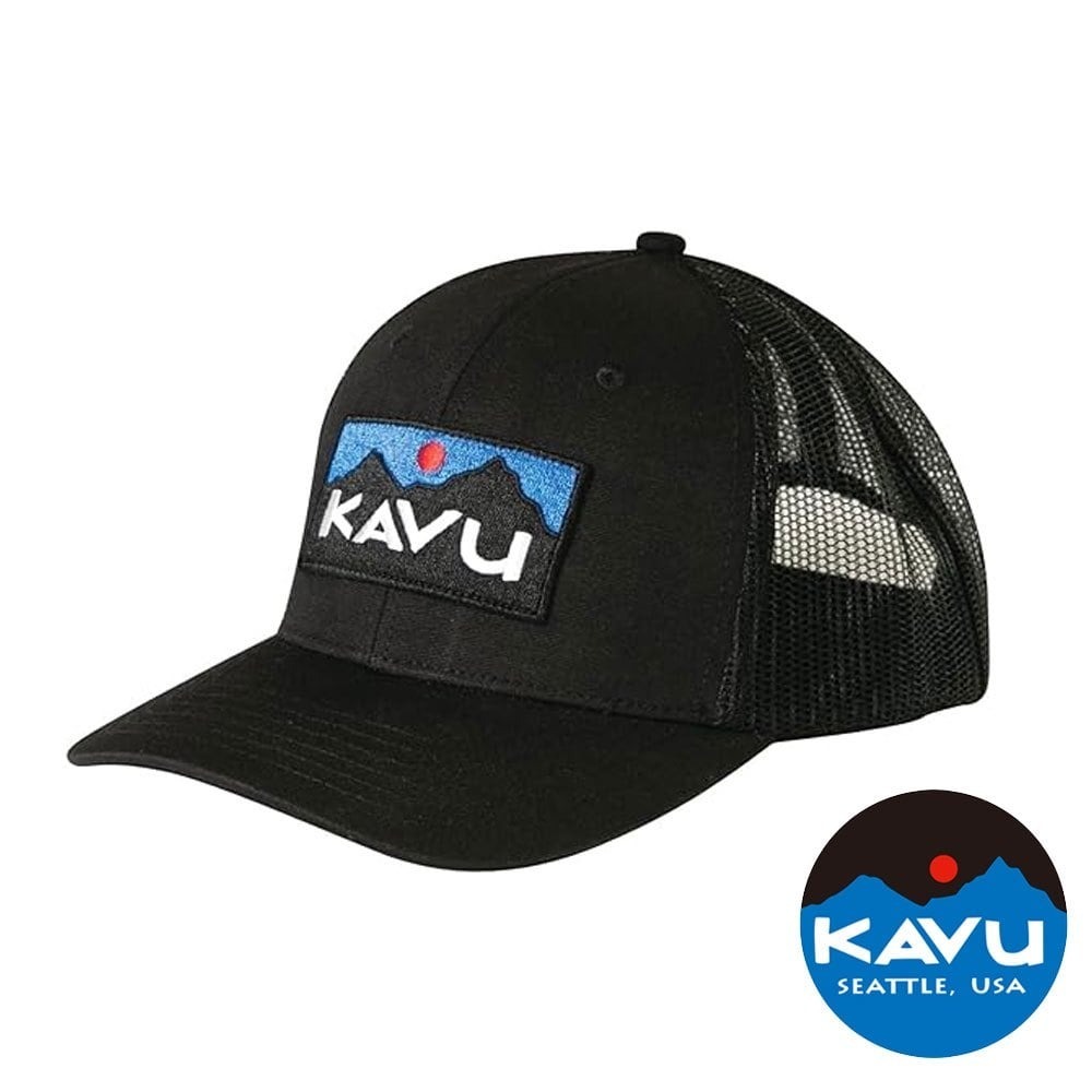 【KAVU】Above Standard網布棒球帽 『黑』K1142