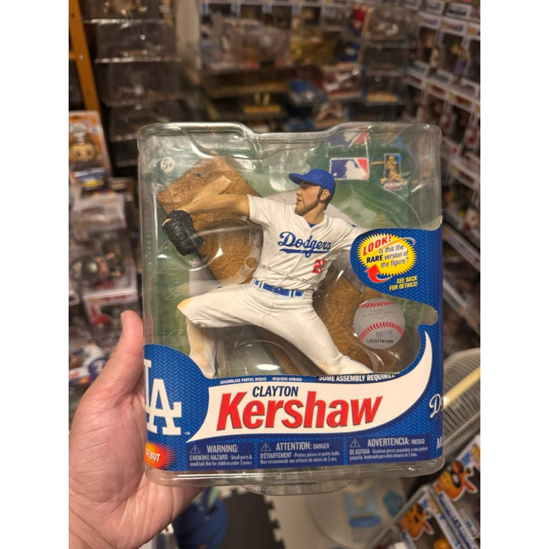 麥法蘭Mcfarlane Clayton Kershaw Dodgers公仔