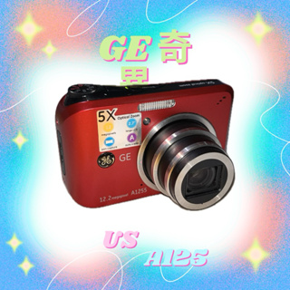 美國 GE 奇異 數位相機 A1255 ccd 相機 ccd 復古相機 千禧年ccd