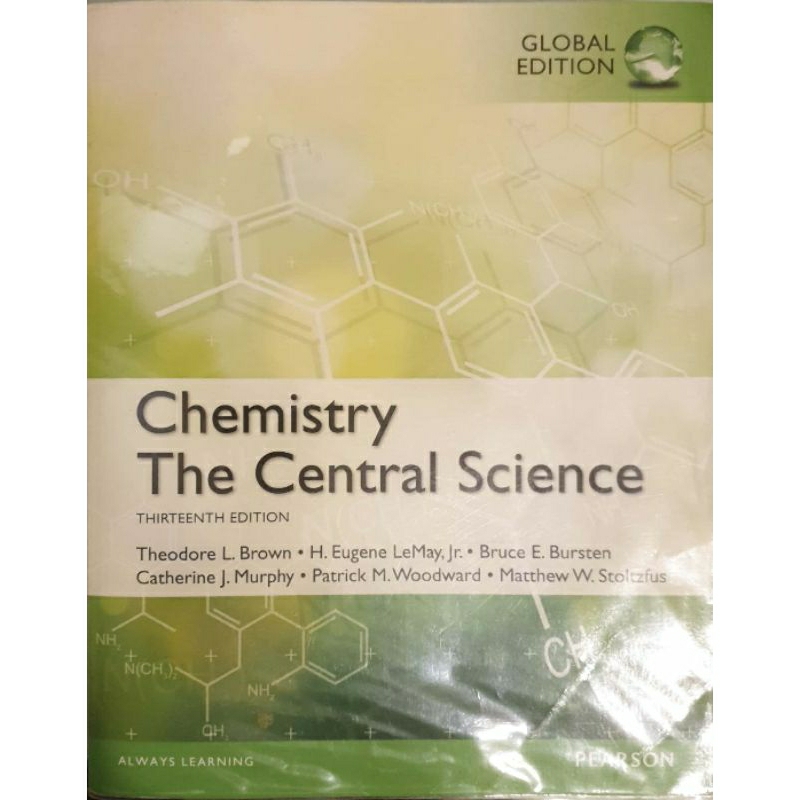 Chemistry: The Central Science 13/E幾乎全新