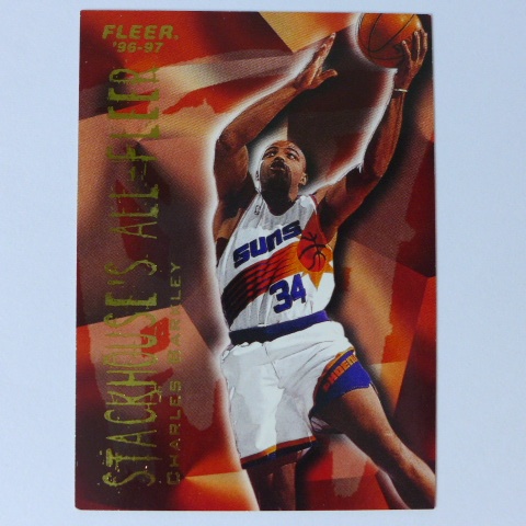 ~Charles Barkley/惡漢巴克利~1996年Fleer.NBA特殊卡