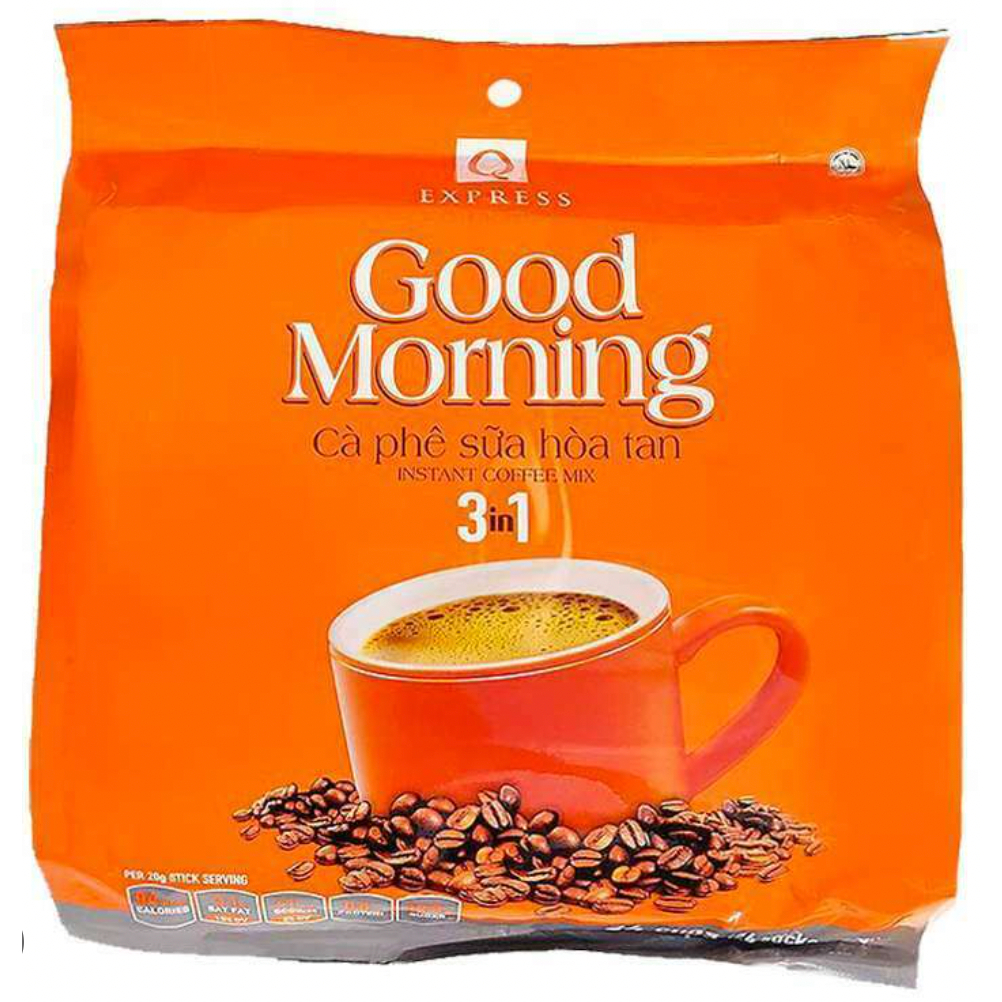 🇻🇳越南 早安咖啡 牛奶咖啡 Q GOOD MORNING COFFEE 3IN1 20g*24包入