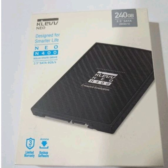 全新 盒裝 科賦  KLEVV NEO N400 2.5吋 240GB SATA SSD固態硬碟