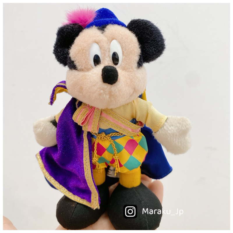 🎪［稀有絕版］日本東京迪士尼園區限定 米老鼠絕版老物 米妮公主 米奇國王 吊飾 鑰匙圈［小悅虎日貨🐯］