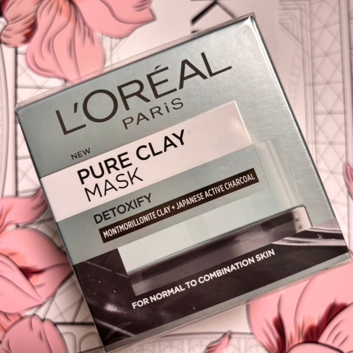 巴黎萊雅 LOREAL Paris 礦物淨化泥面膜 控油淨化型 50g