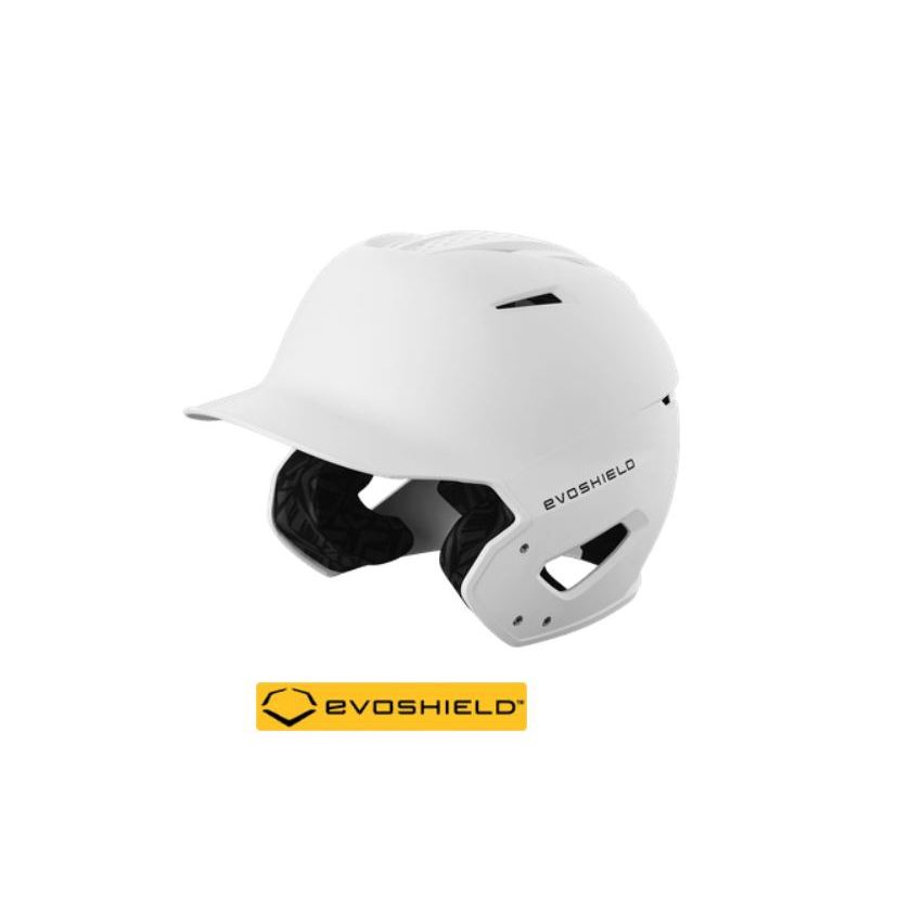 棒球世界最新EVOSHIELD XVT 2.0霧面雙耳打擊頭盔白色特價evo