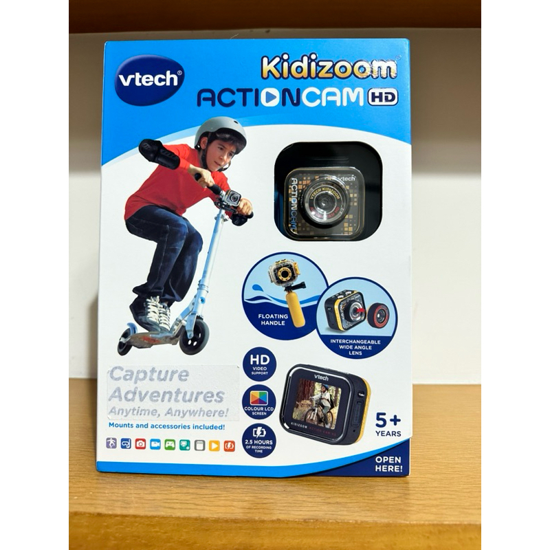 降價!!【Vtech】[全新未拆] 兒童戶外運動相機玩具 Kidizoom action Cam Hd 。兒童GoPro