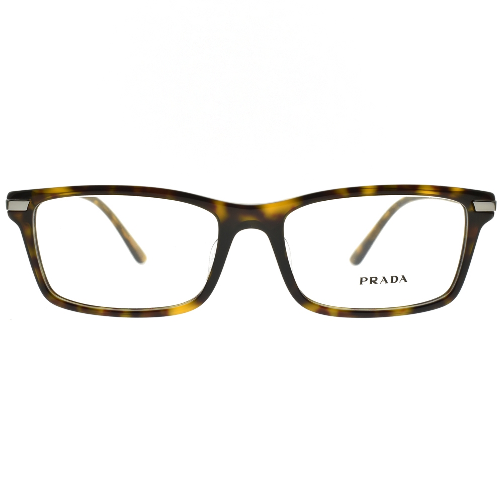PRADA 光學眼鏡 VPR03Y-F 2AU-1O1 膠框方框 - 金橘眼鏡