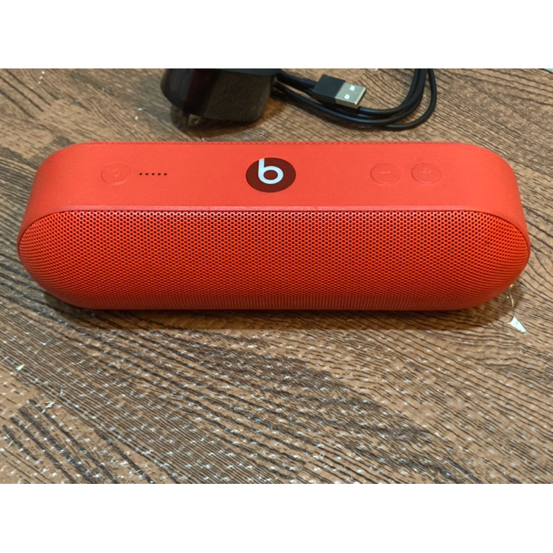 二手可議面交-Beats pill+ 無線藍芽便携式音箱-重低音桌面小音響-藍芽音響-藍芽喇叭