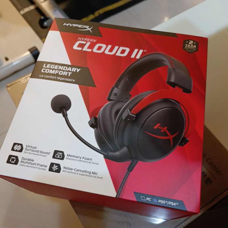 [全新］HyperX Cloud II 電競耳機麥克風